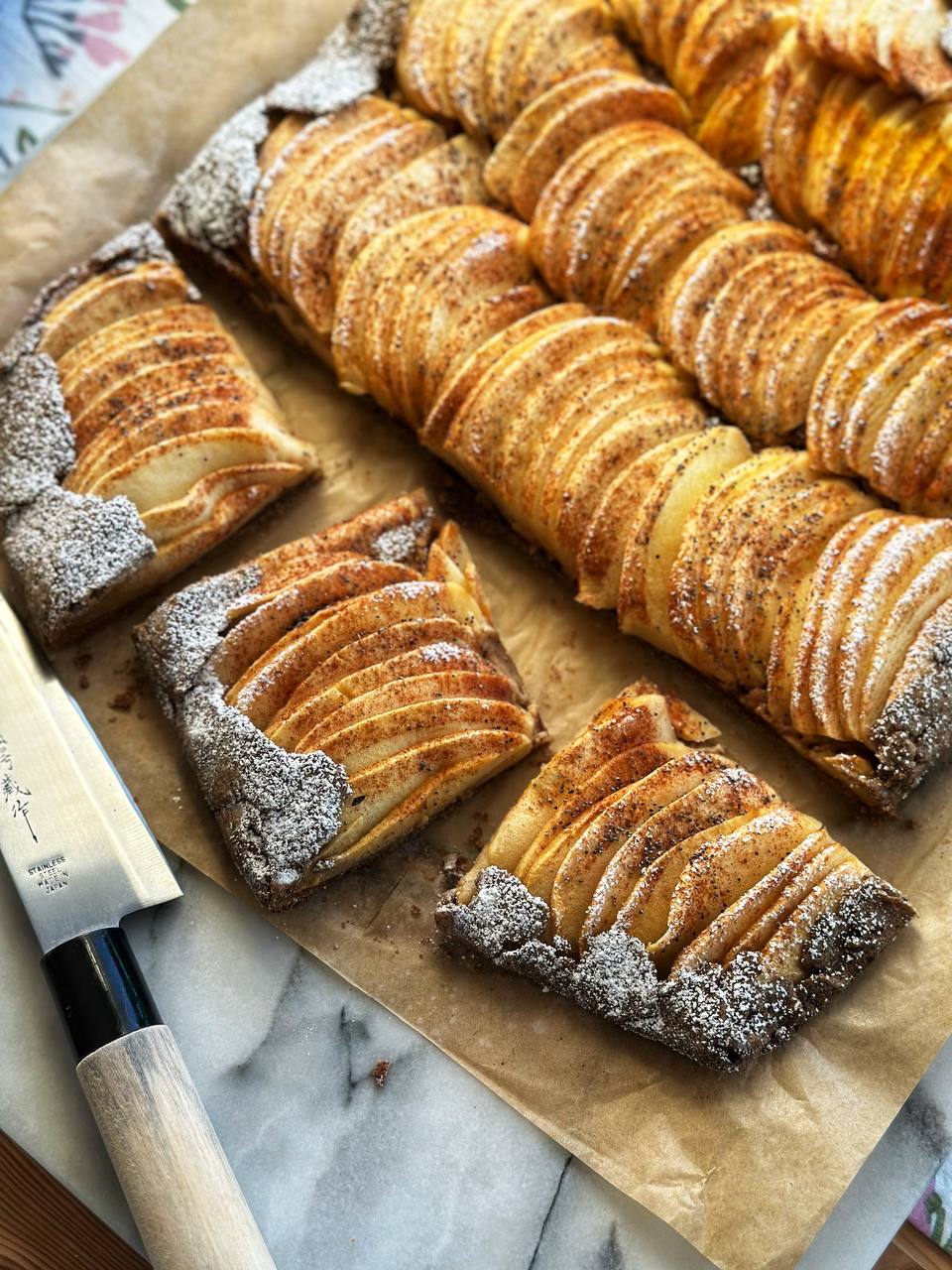 Rețeta de galette cu mere, potrivită pentru o dietă LOW FODMAP