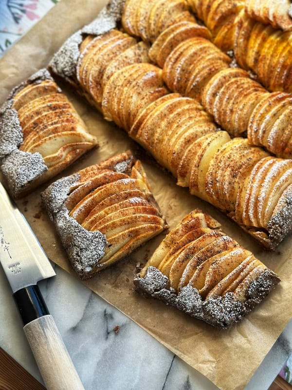 Rețeta de galette cu mere, potrivită pentru o dietă LOW FODMAP